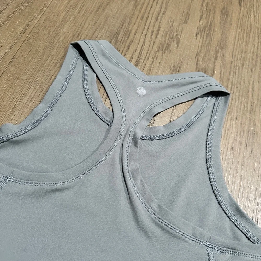 Yogalicious Racerback Tank Top Size Small Light Green - Picture 5 of 6